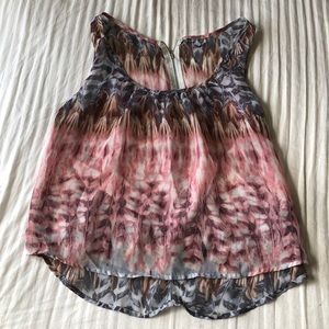 Patterned Tank Top